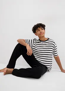 Pyjama + Shorty mit weicher Bio-Baumwolle (4-tlg. Set), bonprix
