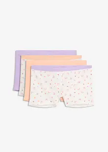 Damen Boxer (4er Pack) mit komfortabler Baumwolle, bonprix