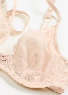 Triangel-BH mit floraler Spitze, bonprix