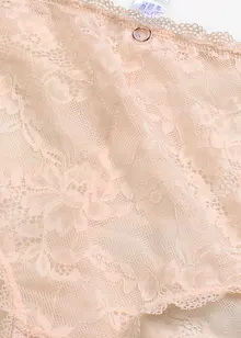 Highwaist Slip mit floraler Spitze, bonprix