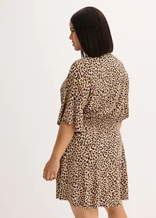 Robe en jersey style portefeuille, bonprix