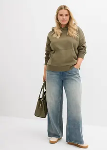 Oversize Hoodie aus weichem Baumwoll-Mix, bonprix