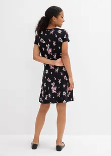 Jerseykleid aus elastischem Bio-Baumwoll-Mix, bonprix