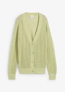 Ajour-Strickjacke, bonprix