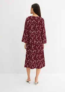 Florales Midikleid aus reiner Viskose, bonprix