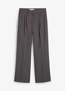 Bundfaltenhose in leichter Barrelform, bonprix