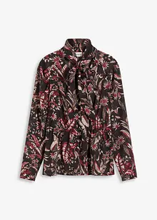 Schluppenbluse aus Chiffon, bonprix