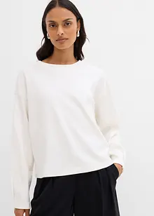 Langarmshirt aus reiner Baumwolle, bonprix