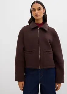 Kurze Jacke aus Scuba, bonprix