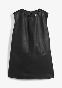 Lederimitat-Top, bonprix