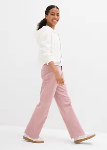 Kapuzen-Sweatjacke aus reiner Bio-Baumwolle, bonprix