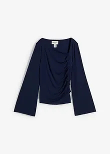 Langarmshirt aus Rippe, bonprix