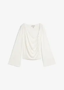Langarmshirt aus Rippe, bonprix