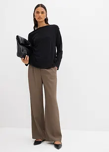 Langarmshirt aus Viskose-Mix, bonprix