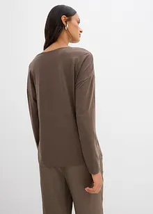 Langarmshirt aus Viskose-Mix, bonprix