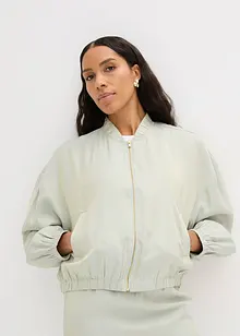 Blouson aus glänzendem Material, bonprix