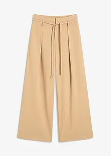 Bundfaltenhose mit Bindeband, bonprix