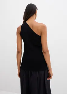 Off-Shoulder Stricktop aus Viskose-Mix, bonprix