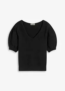 Pullover mit Kurzarm, bonprix