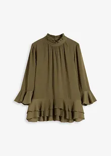 Tunikabluse mit Volants, bonprix