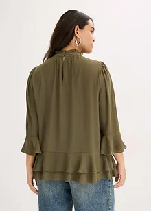 Tunikabluse mit Volants, bonprix