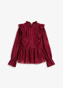 Bluse mit Stickerei, bonprix