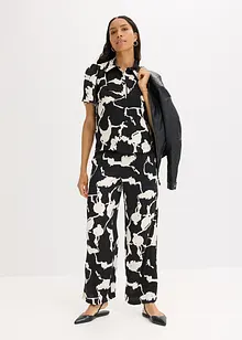 Palazzo-Hose aus fließendem Satin, bonprix