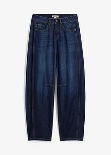 Jean balloon taille mi-haute, super doux, bonprix