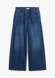 Wide-Leg-Jeans Mid Waist, bonprix