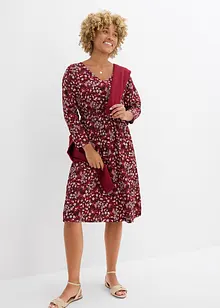 Jerseykleid aus Borkencrepe, bonprix