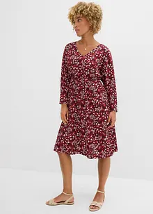 Jerseykleid aus Borkencrepe, bonprix
