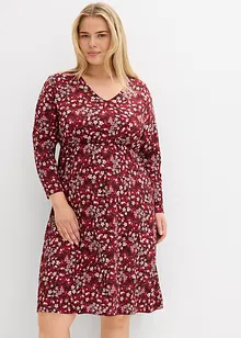 Jerseykleid aus Borkencrepe, bonprix