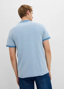 Piqué-Poloshirt mit Reißverschluss, bonprix