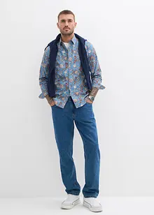 Business-Hemd aus reiner Baumwolle, Slim Fit, bonprix
