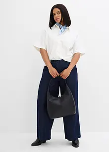Wide-Leg-Jeans High Waist, Super Soft, bonprix