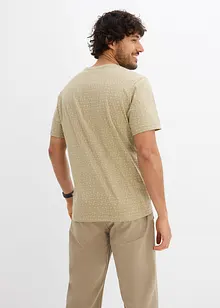 T-Shirt mit Minimalprint aus reiner Bio-Baumwolle, bonprix