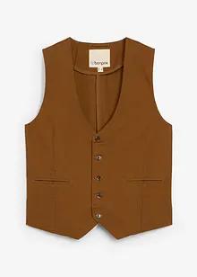 Gilet de costume en toile de coton, bonprix
