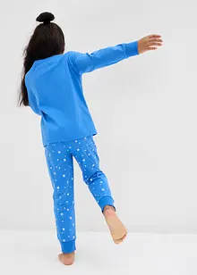 Pyjama aus reiner Bio-Baumwolle (4-tlg. Set), bonprix