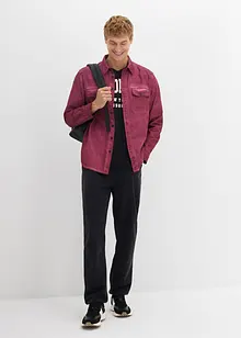 Chemise aspect délavé, 100% coton, bonprix