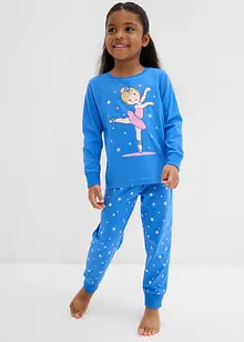 Pyjama aus reiner Bio-Baumwolle (4-tlg. Set), bonprix