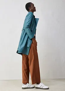 Leder-Trenchcoat, bonprix