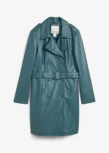 Leder-Trenchcoat, bonprix