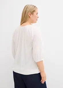 Shirtbluse aus reiner Bio-Baumwolle, bonprix
