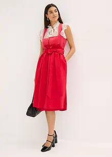 Dirndl mit Samt in Midilänge (2-tlg.Set), bonprix