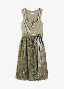 Dirndl mit Pailletten Schürze (2-tlg.Set), bonprix
