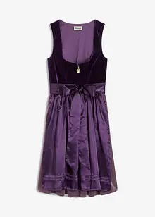 Dirndl mit Samt in Midilänge (2-tlg.Set), bonprix