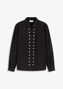 Blouse à détails rivets, bonprix