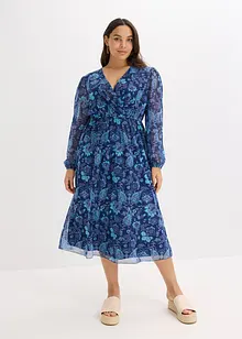 Robe midi en mesh, bonprix