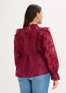 Bluse mit Stickerei, bonprix