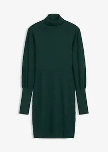 Strickkleid mit Rollkragen, bonprix